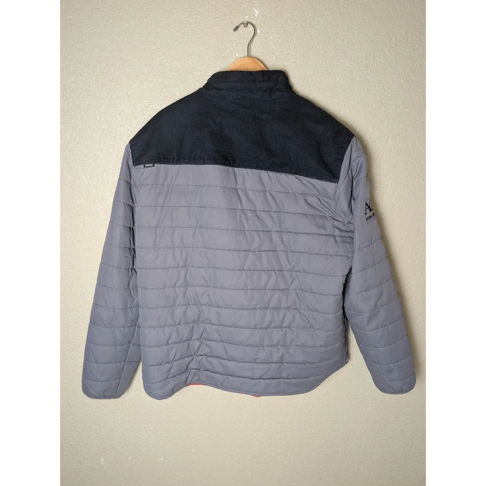 HOWLER BROTHERS MERLIN Puffer Company Embrod Jacket XL Grey Primaloft Insulated